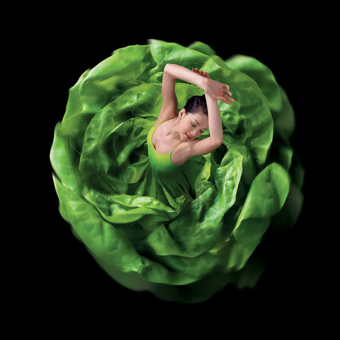 Gourmet supermarket print ad